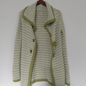 Free People Long Button Down Cardigan